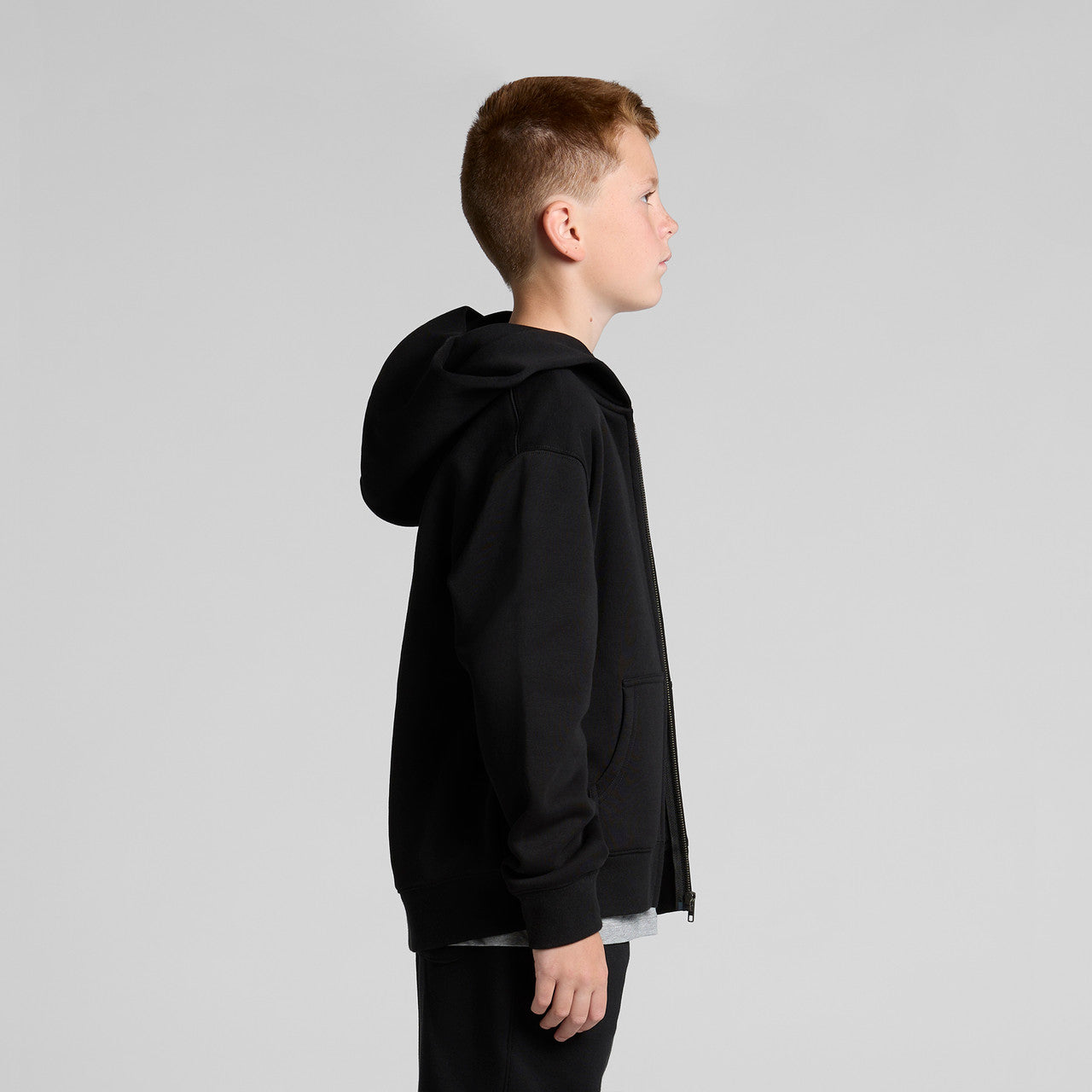 Youth Relax Zip Hood - SIDE