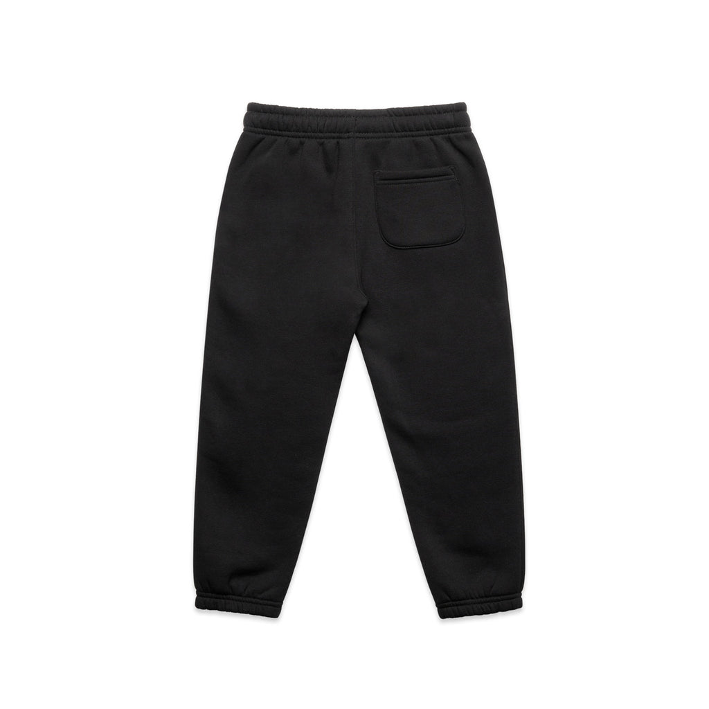 Kids Relax Track Pants - BLACK - BACK