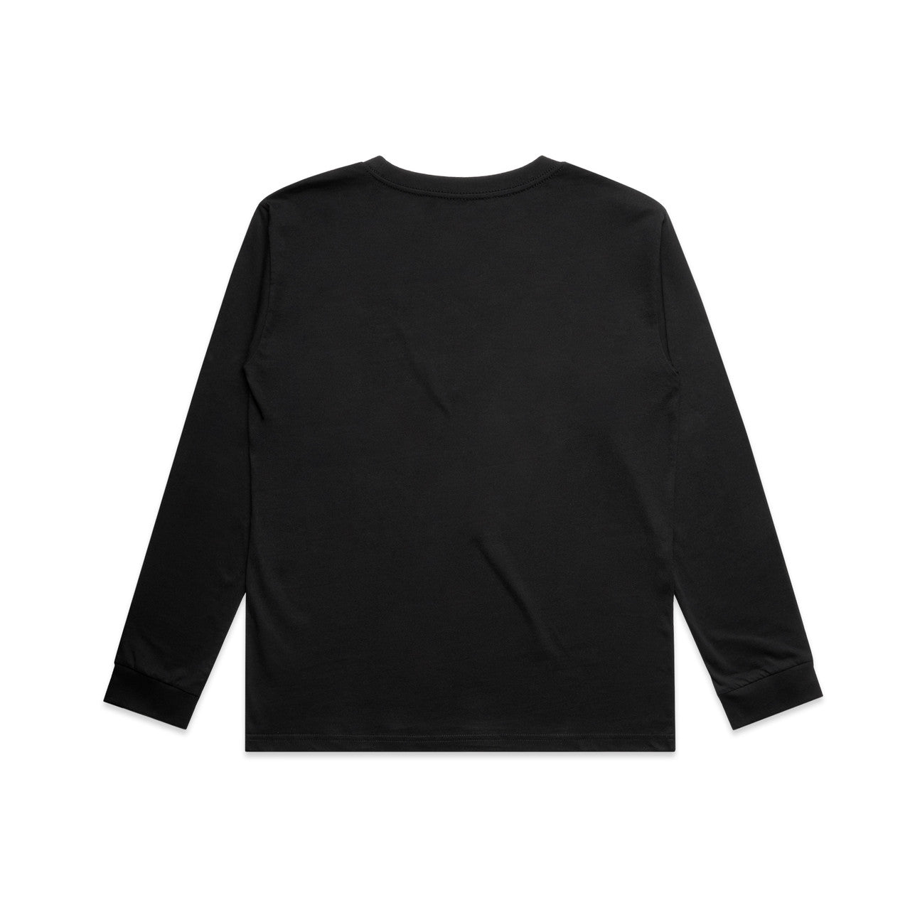 Youth Classic L/S Tee - BLACK - BACK