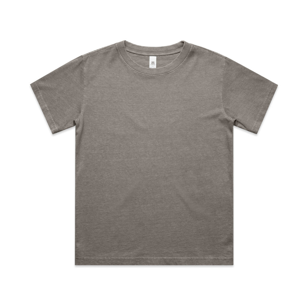 Kids Heavy Faded Tee - FADED GREY