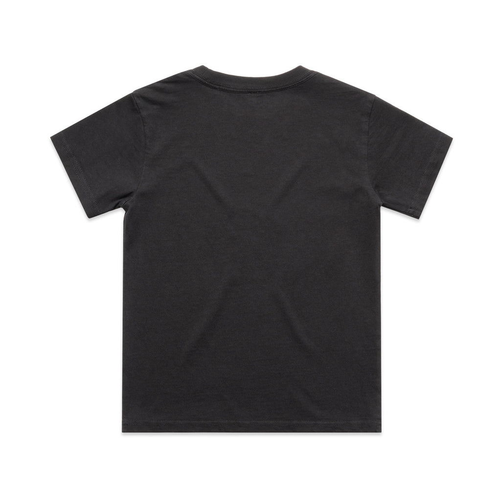 Youth Heavy Faded Tee - FADED BLACK - BACK