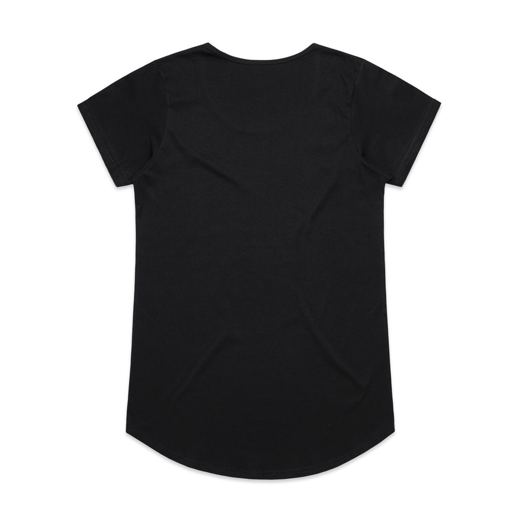 Wo's Mali Tee - BLACK - BACK