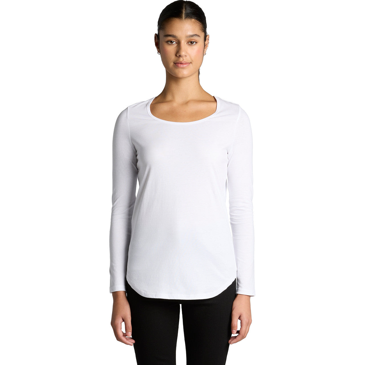 Wo's Mali L/S Tee - FRONT