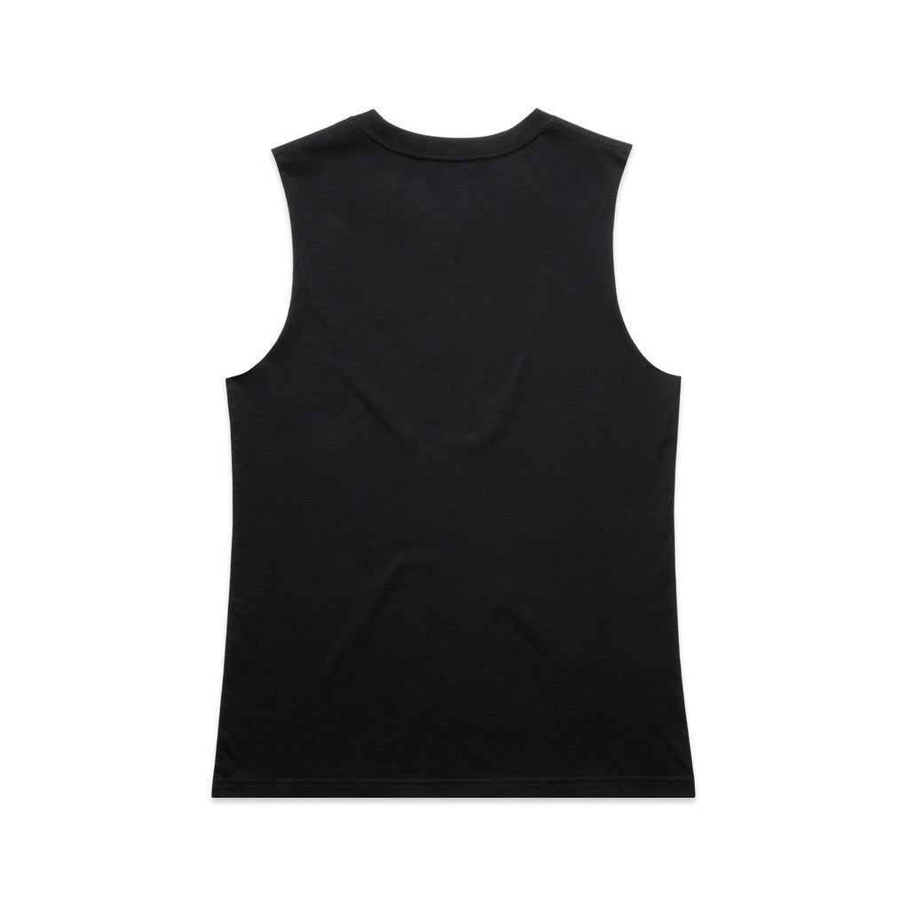 Wo's Maple Tank - BLACK - BACK