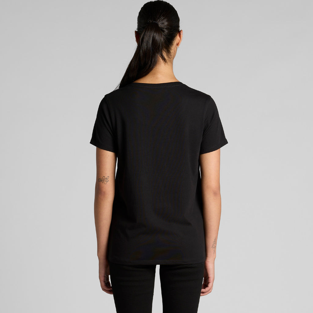 Wo's Maple Scoop Tee - BACK