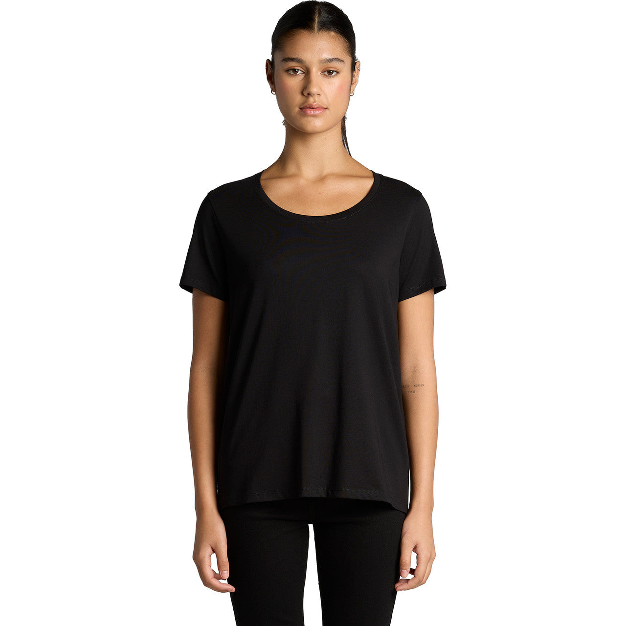 Wo's Maple Scoop Tee - FRONT