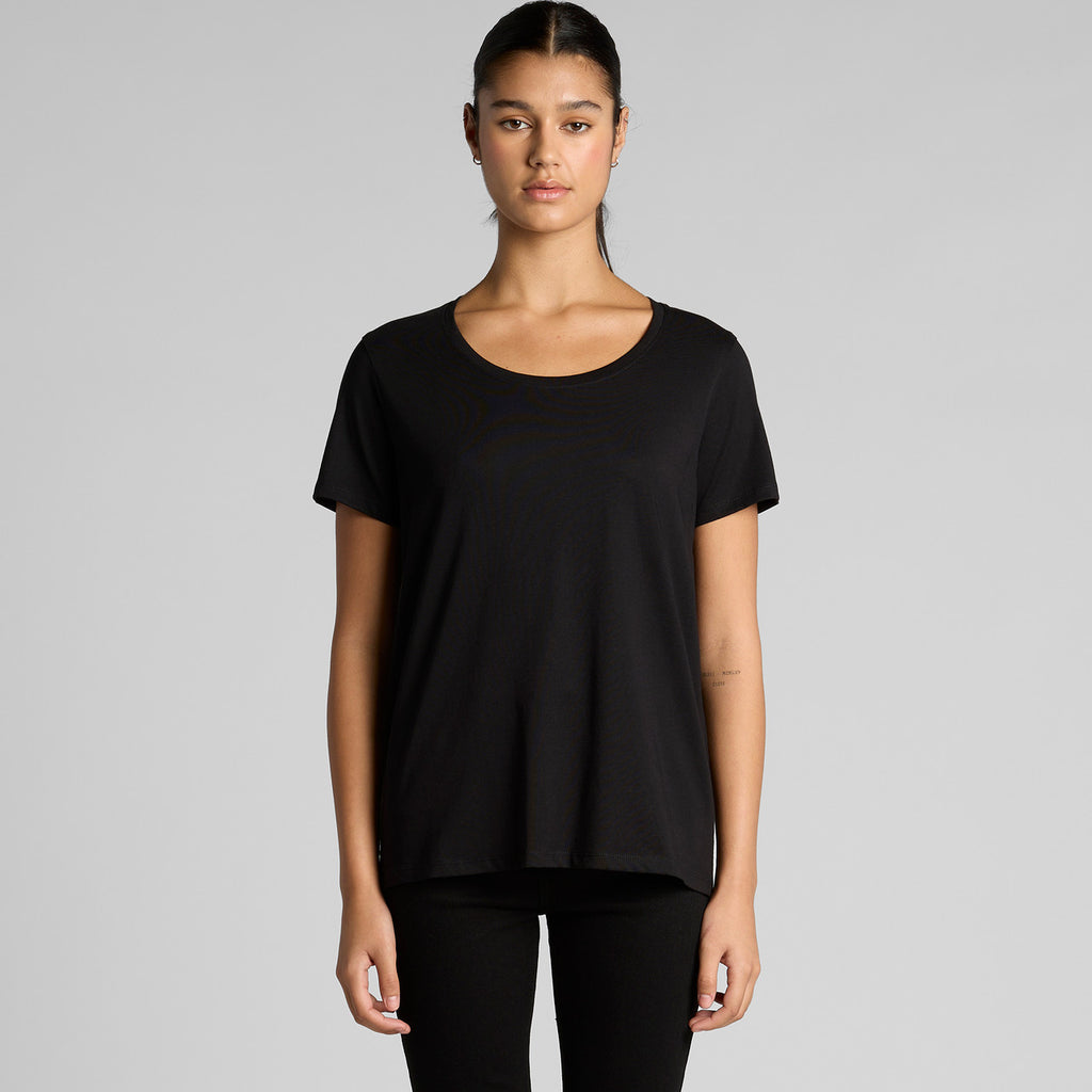 Wo's Maple Scoop Tee - MAIN