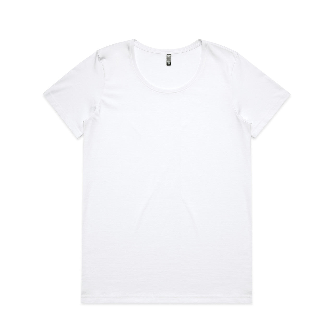 Wo's Maple Scoop Tee - WHITE