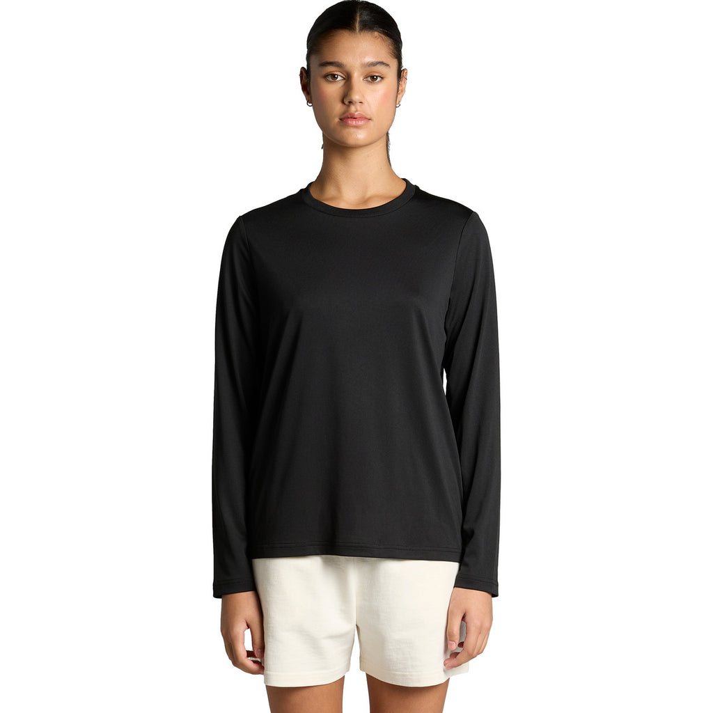 Wo's Maple Active L/S Tee - FRONT