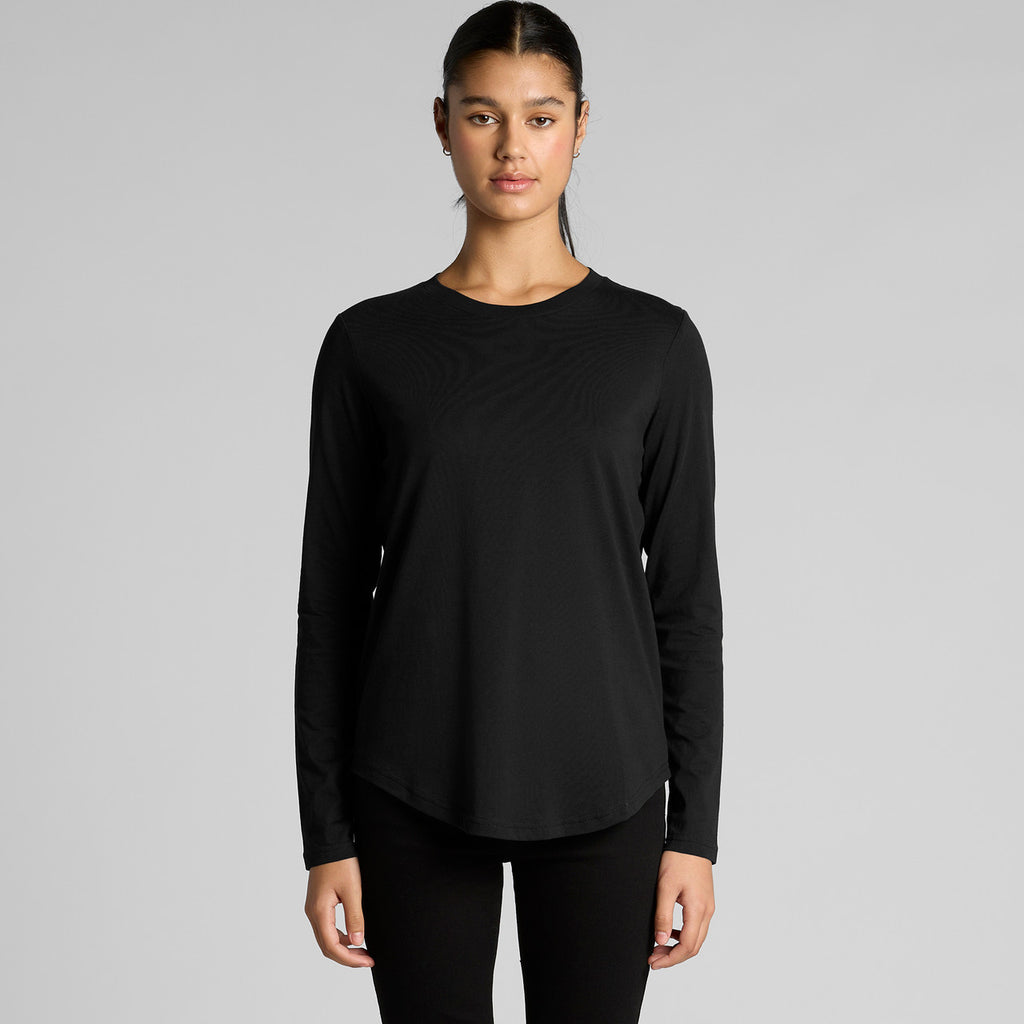Wo's Maple Curve L/S Tee - MAIN