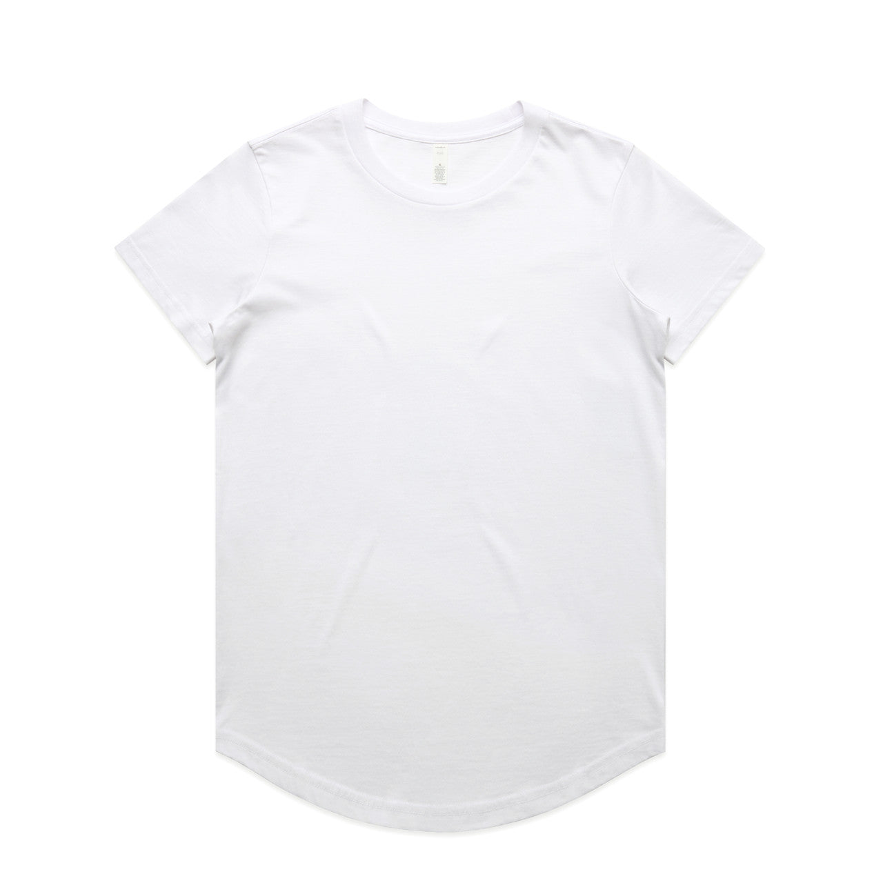 Wo's Maple Curve Tee - WHITE