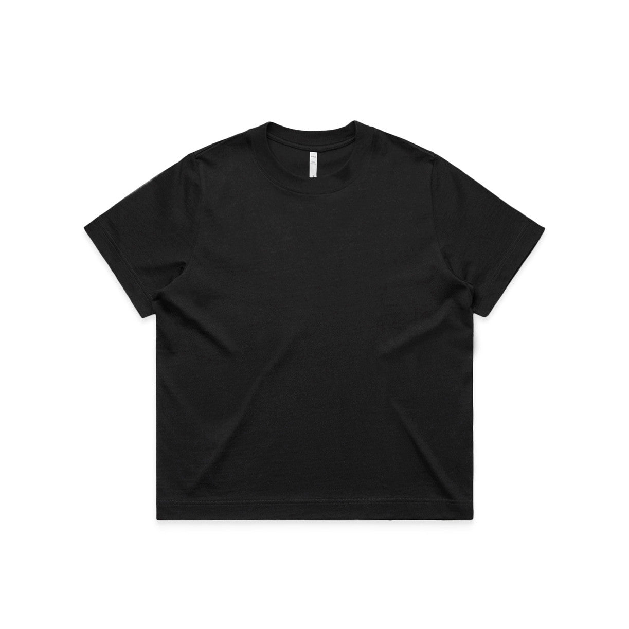 Wo's Box Tee - BLACK