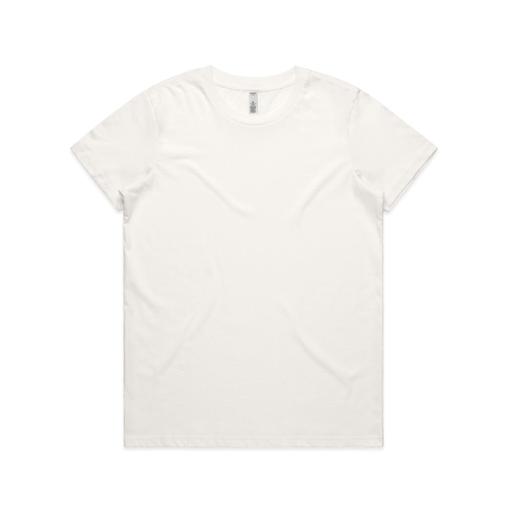 Wo's Basic Tee - NATURAL