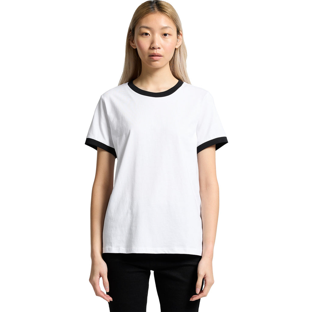 Wo's Maple Ringer Tee - FRONT