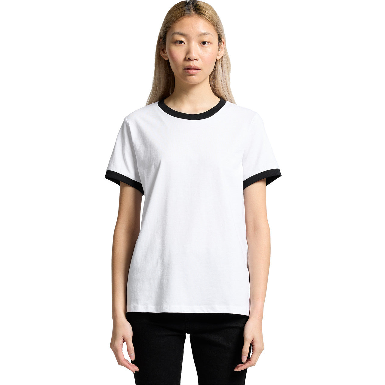 Wo's Maple Ringer Tee - FRONT