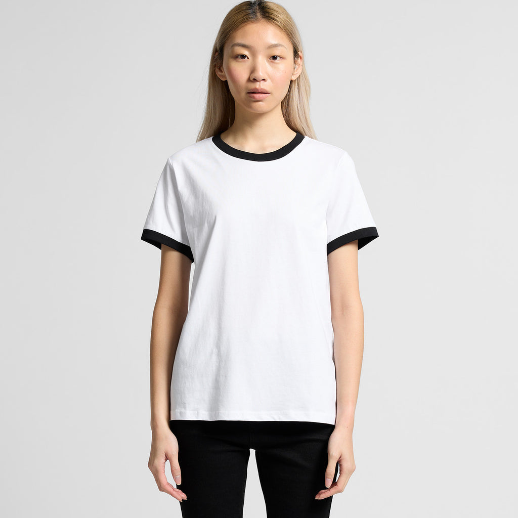 Wo's Maple Ringer Tee - MAIN
