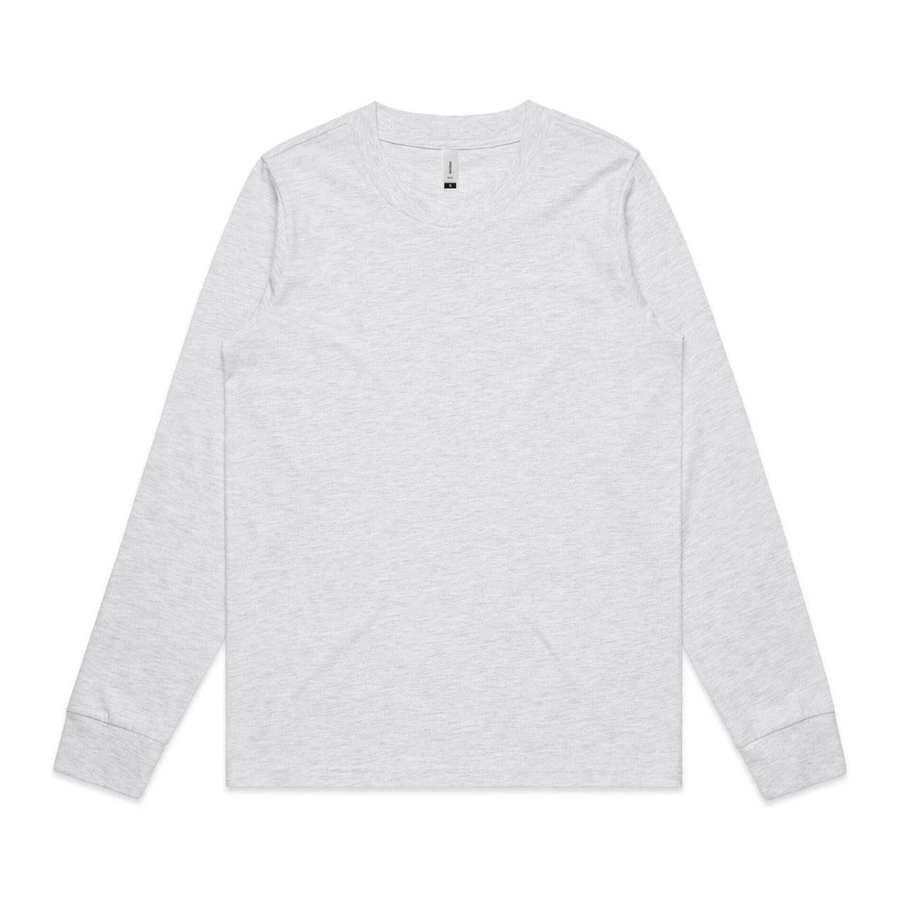 Wo's Dice L/S Tee - ASH HEATHER