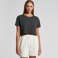 Wo's Faded Crop Tee | 4062F - MAIN