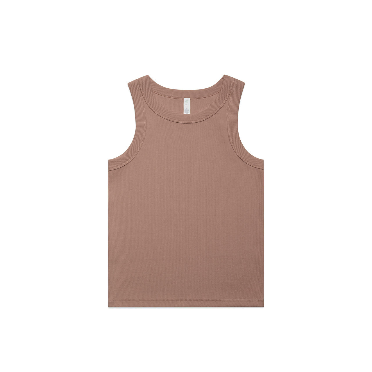 Wo's Organic Rib Tank | 4063G - HAZY PINK