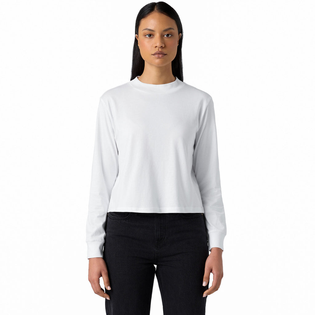Wo's Mock L/S Tee - FRONT