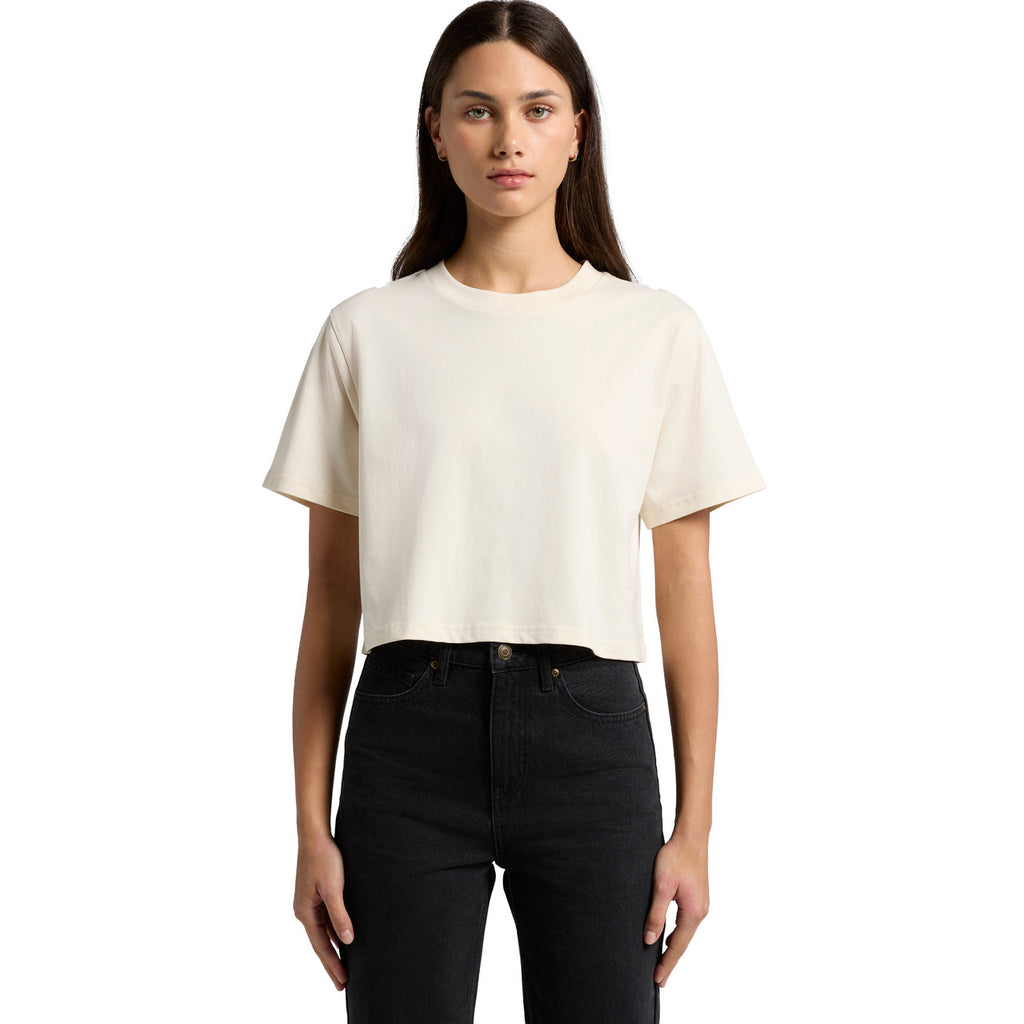 Wo's Classic Crop Tee - FRONT