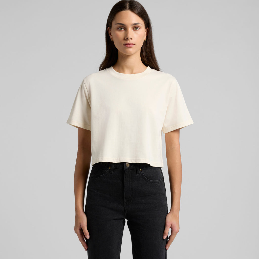 Wo's Classic Crop Tee - MAIN
