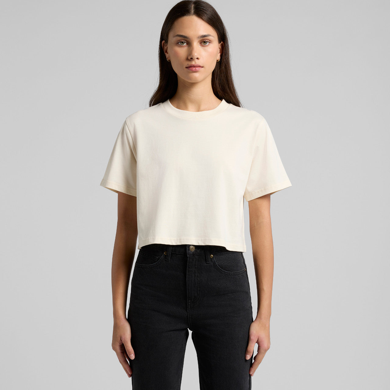 Wo's Classic Crop Tee - MAIN