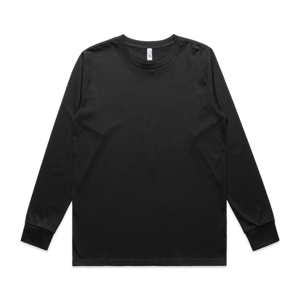 Wo's Classic L/S Tee - BLACK
