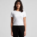 Wo's Organic Rib Baby Tee - MAIN