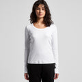 Wo's Organic Baby Rib L/S Tee - MAIN
