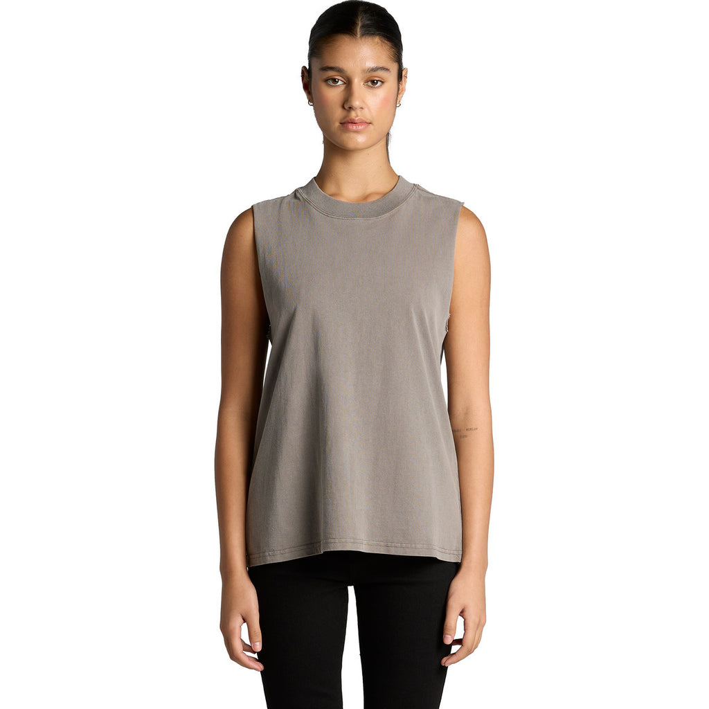 Wo's Heavy Faded Tank - FRONT