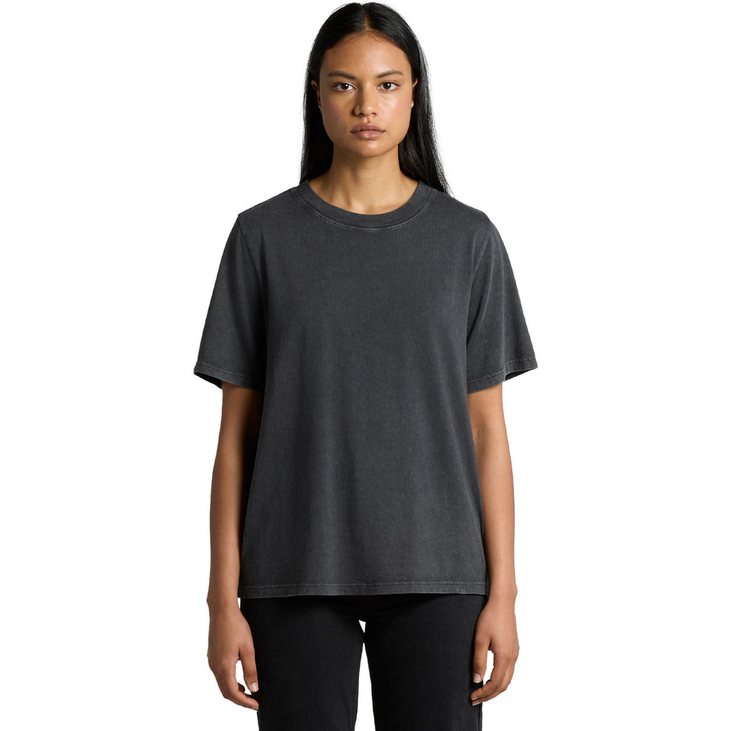Wo's Stone Wash Heavy Tee - FRONT