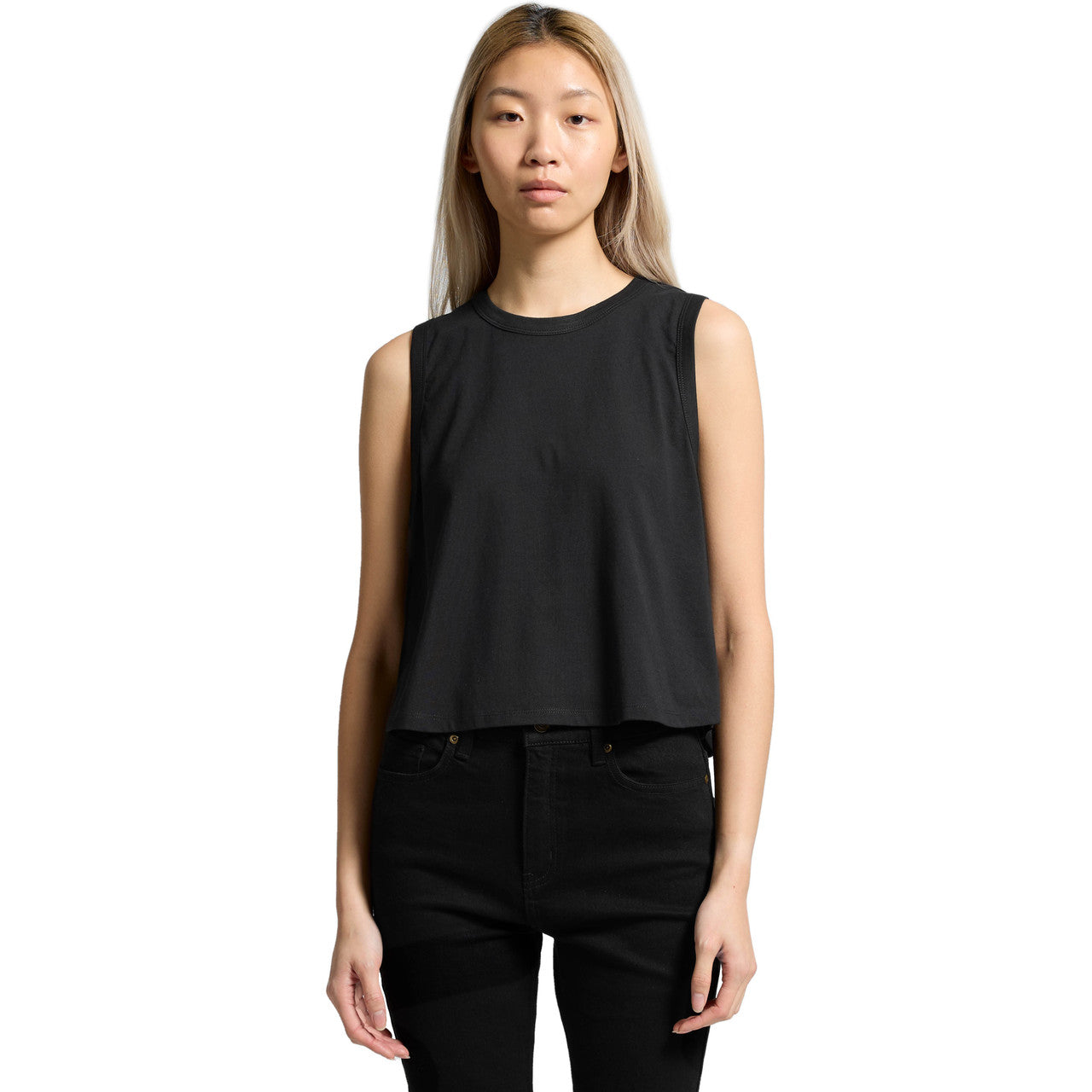 Wo's Martina Crop Tank - FRONT