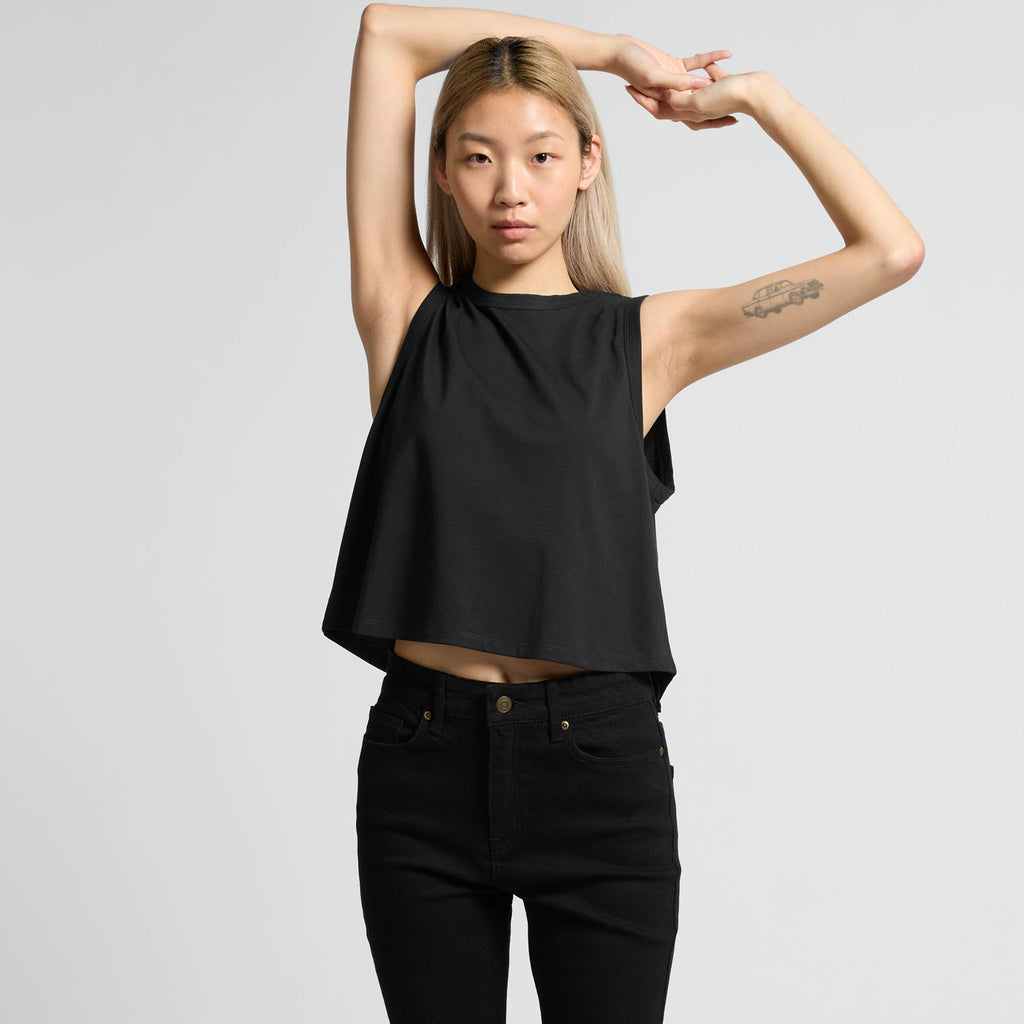 Wo's Martina Crop Tank - BACK