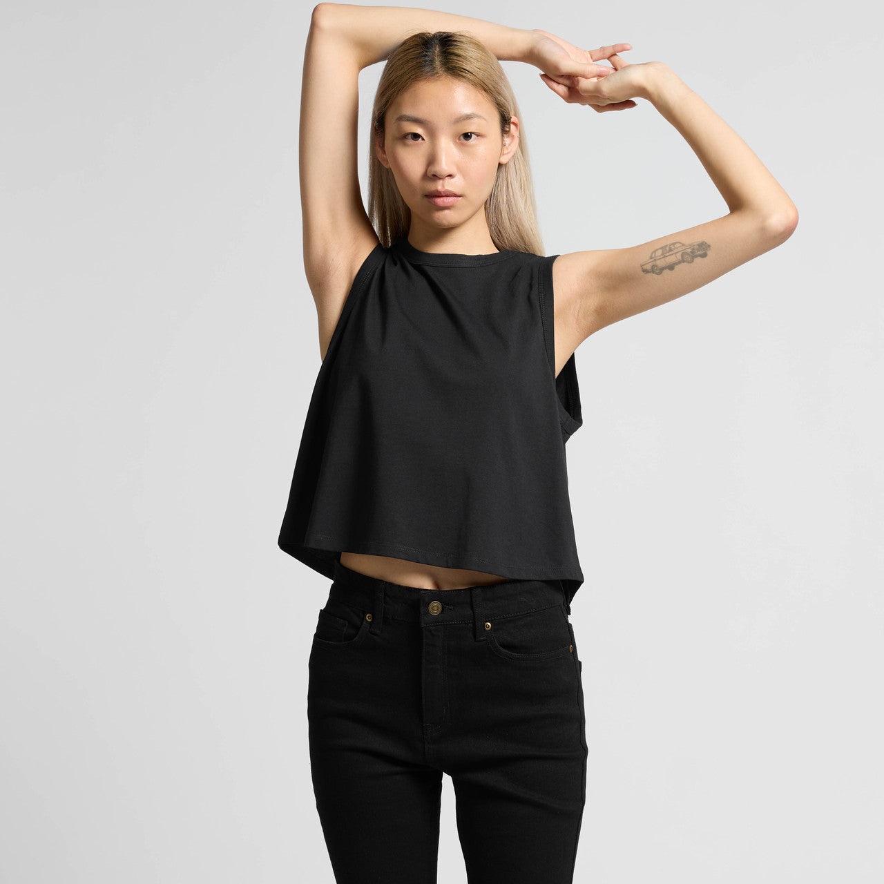 Wo's Martina Crop Tank - BACK