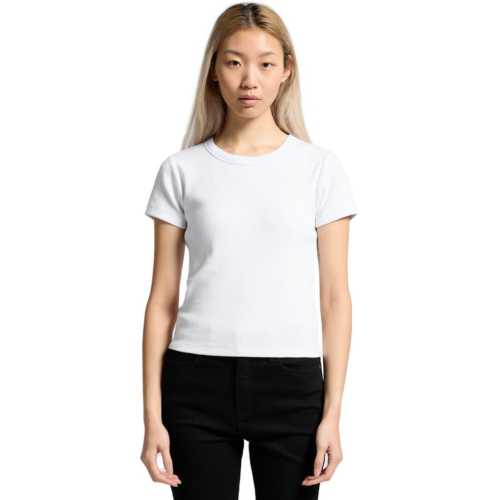 Wo's Organic Rib Tee | 4092G - FRONT