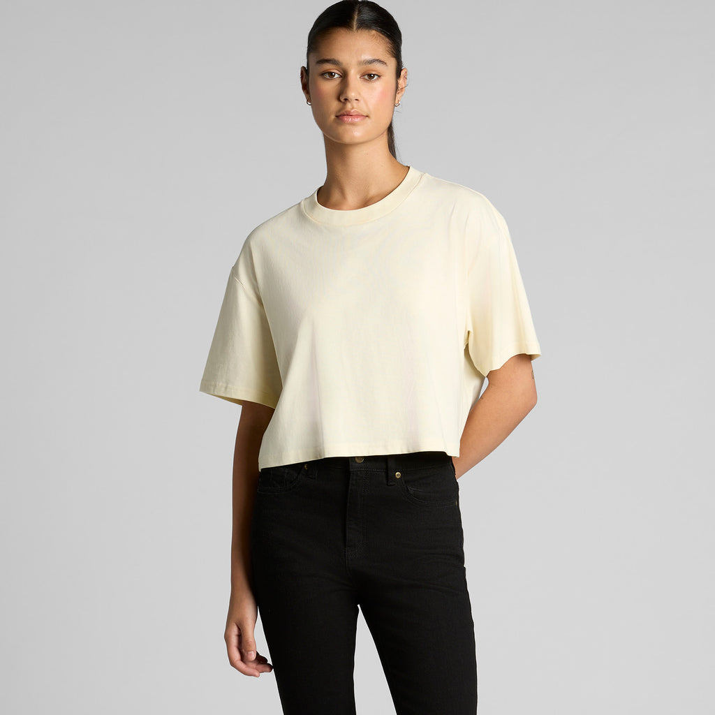 Wo's Martina Crop Tee - BACK