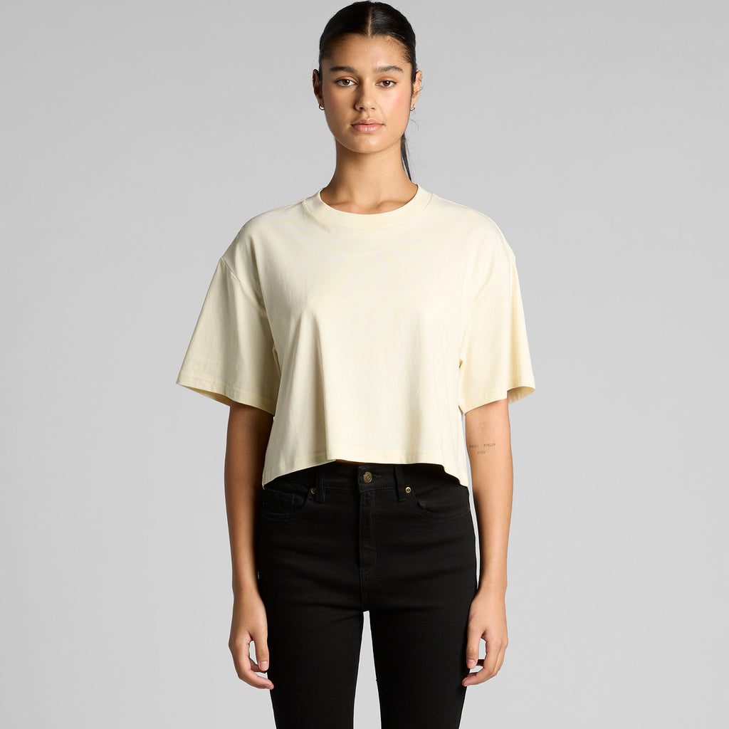 Wo's Martina Crop Tee - MAIN