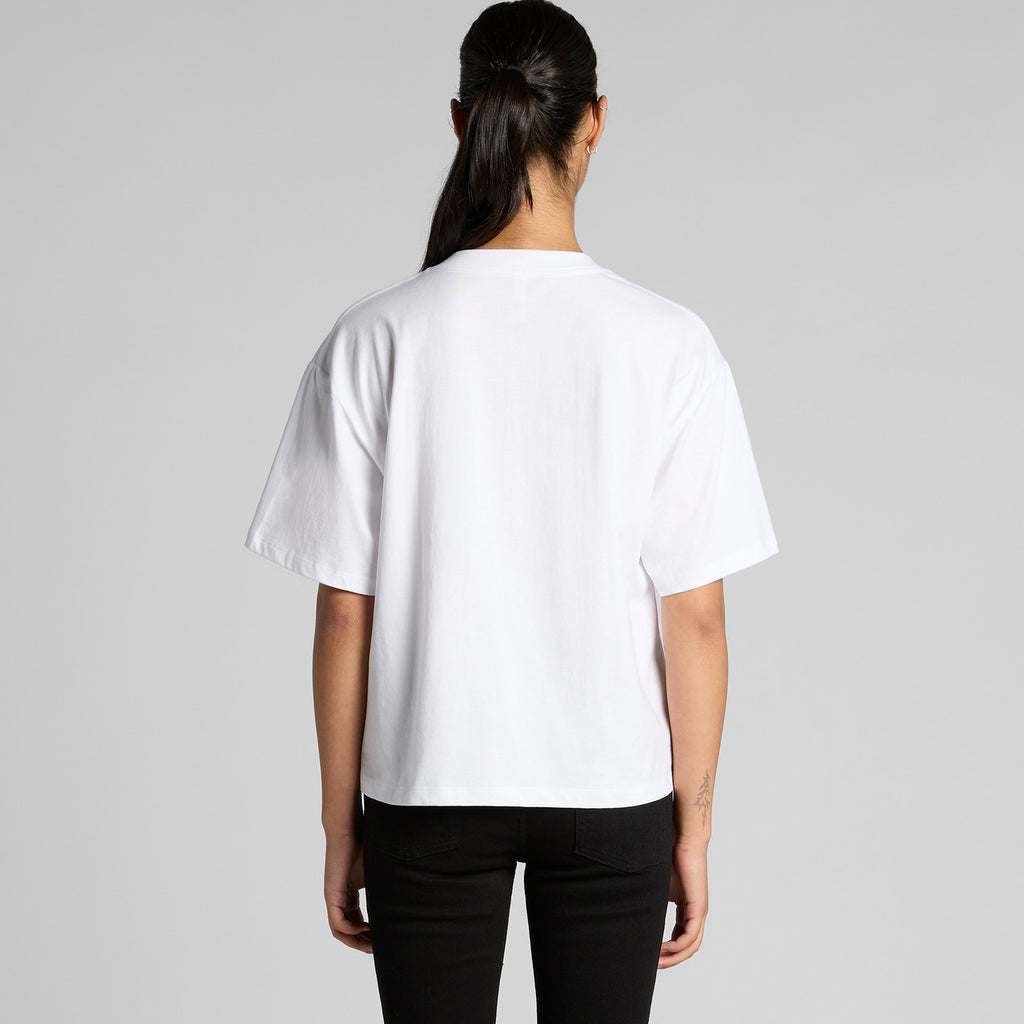 Wo's Martina V Neck Tee - BACK