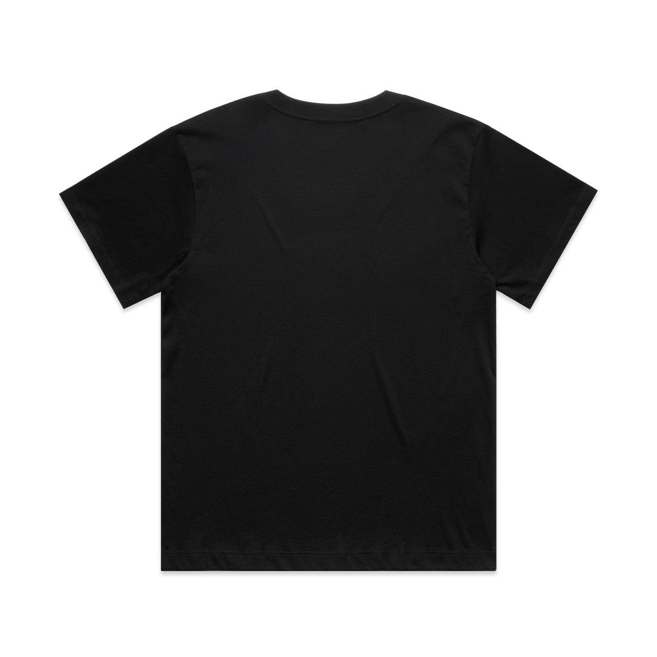 Wo's Martina V Neck Tee - BLACK - BACK