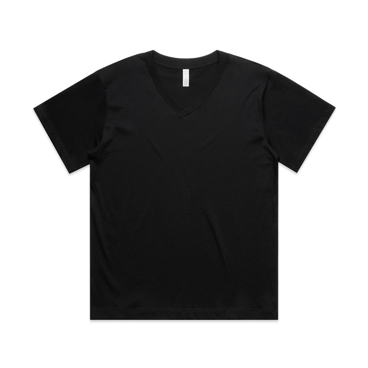 Wo's Martina V Neck Tee - BLACK