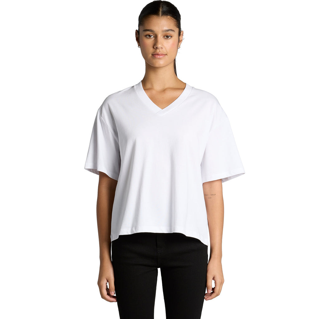 Wo's Martina V Neck Tee - FRONT
