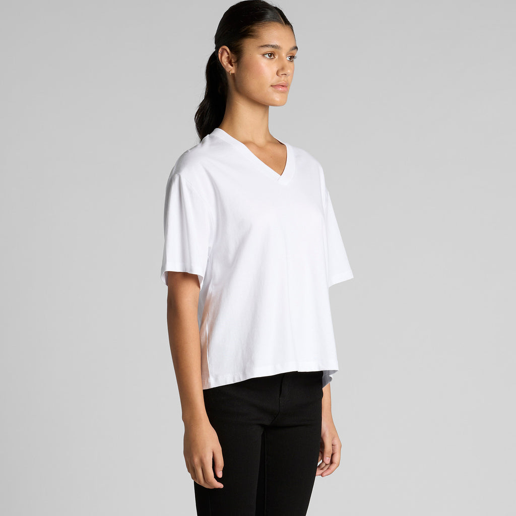Wo's Martina V Neck Tee - TURN