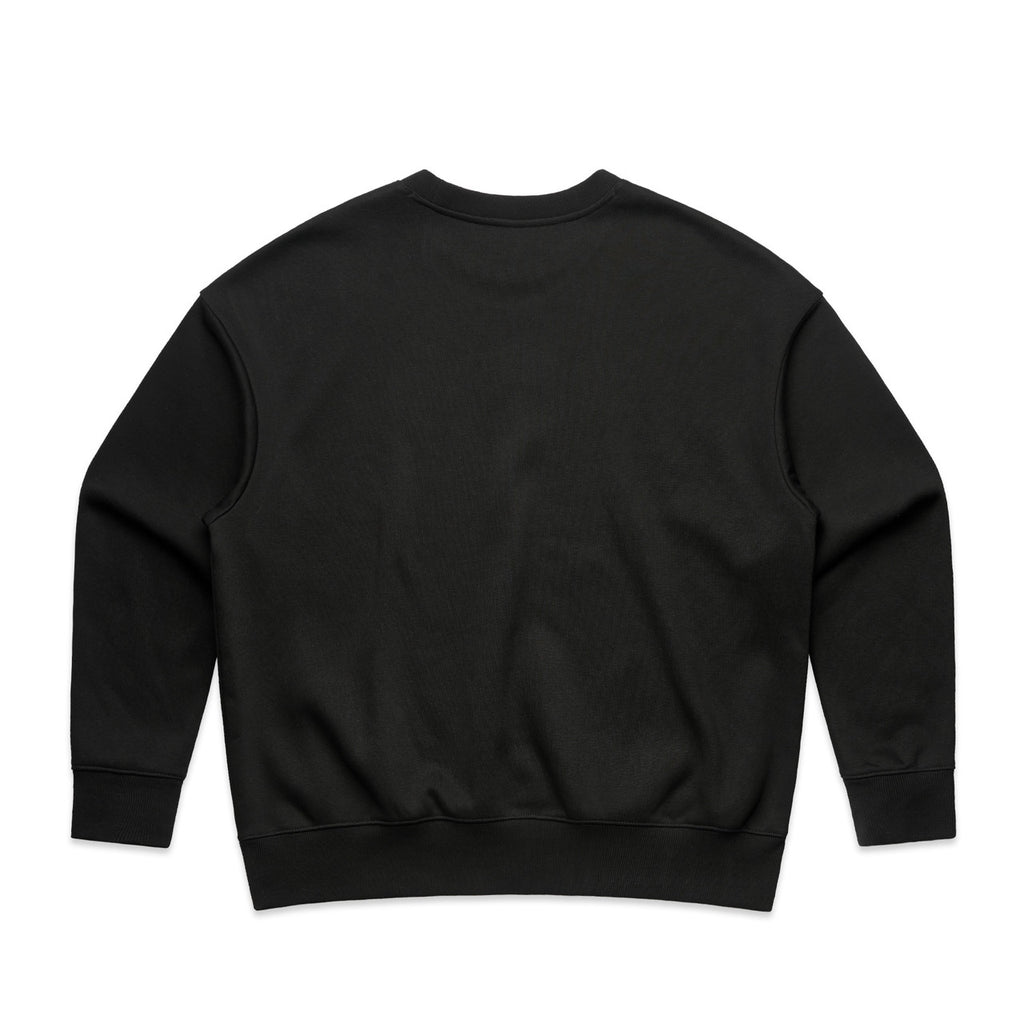 Wo's Heavy Crew - BLACK - BACK