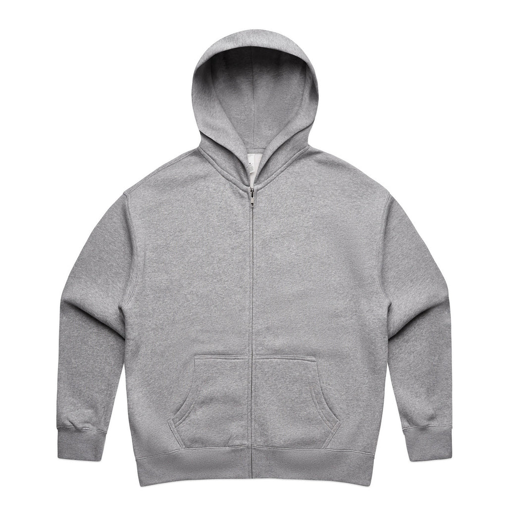 Wo's Relax Zip Hood - GREY MARLE