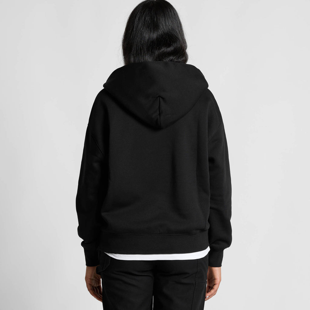 Wo's Relax Half Zip Hood - BACK