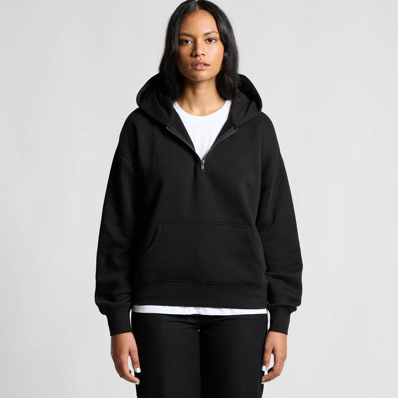 Wo's Relax Half Zip Hood - MAIN