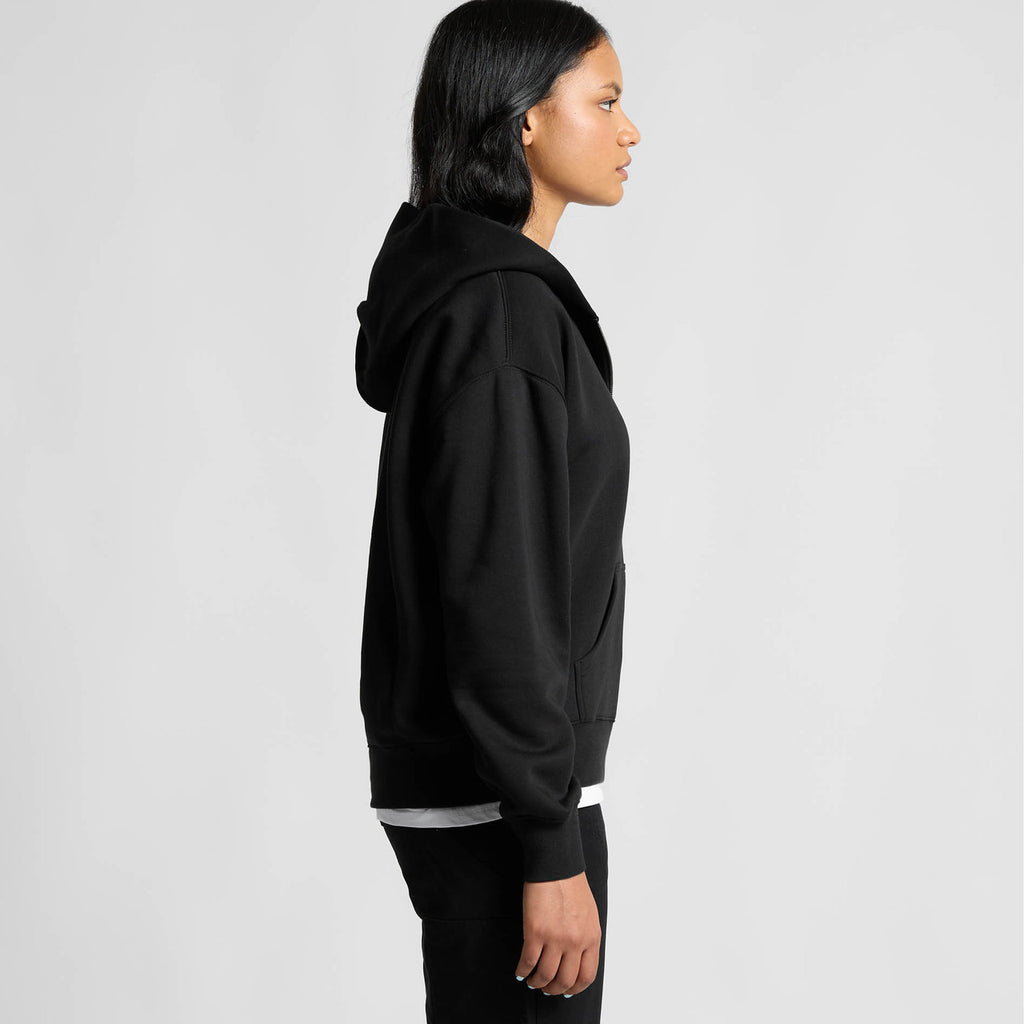 Wo's Relax Half Zip Hood - SIDE