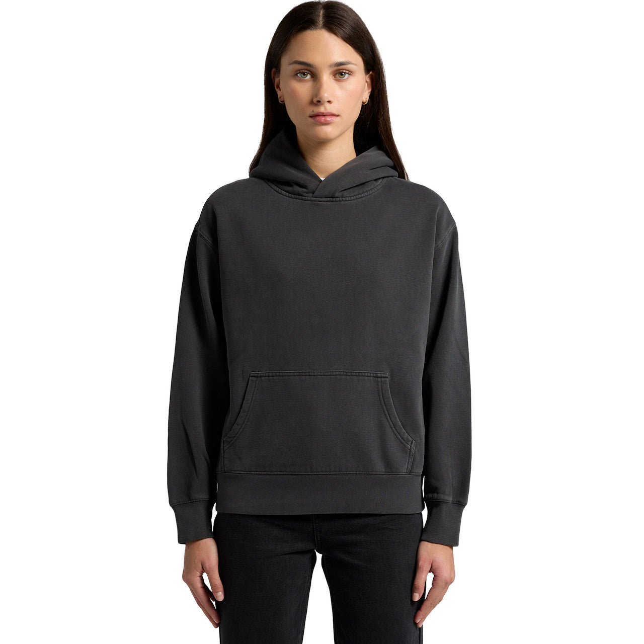 Wo's Relax Faded Hood - FRONT