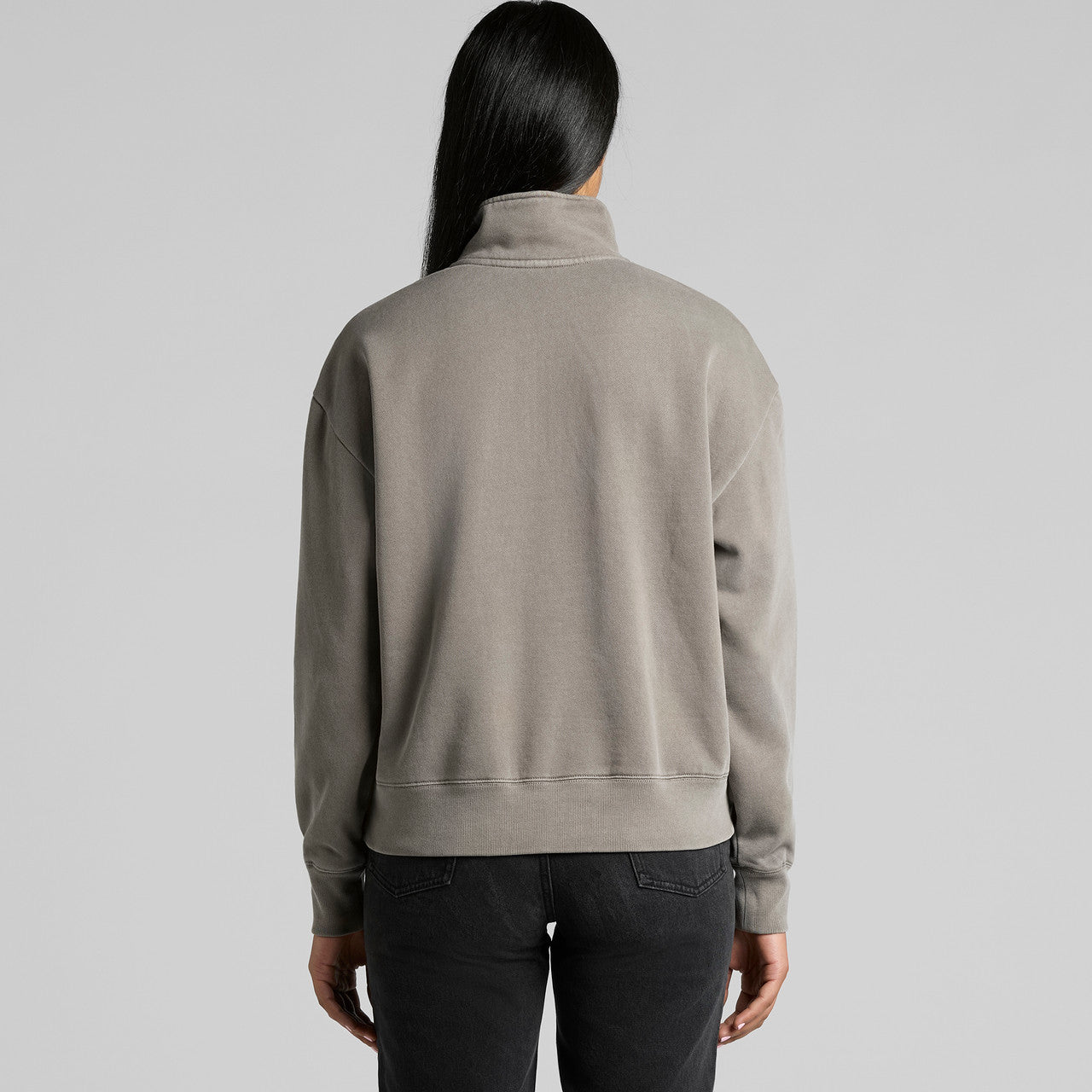 Wo's Relax Faded Half Zip - BACK